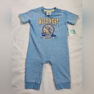 Toy Story Woody Wild West Baby Romper- 3-6 Month- NWT